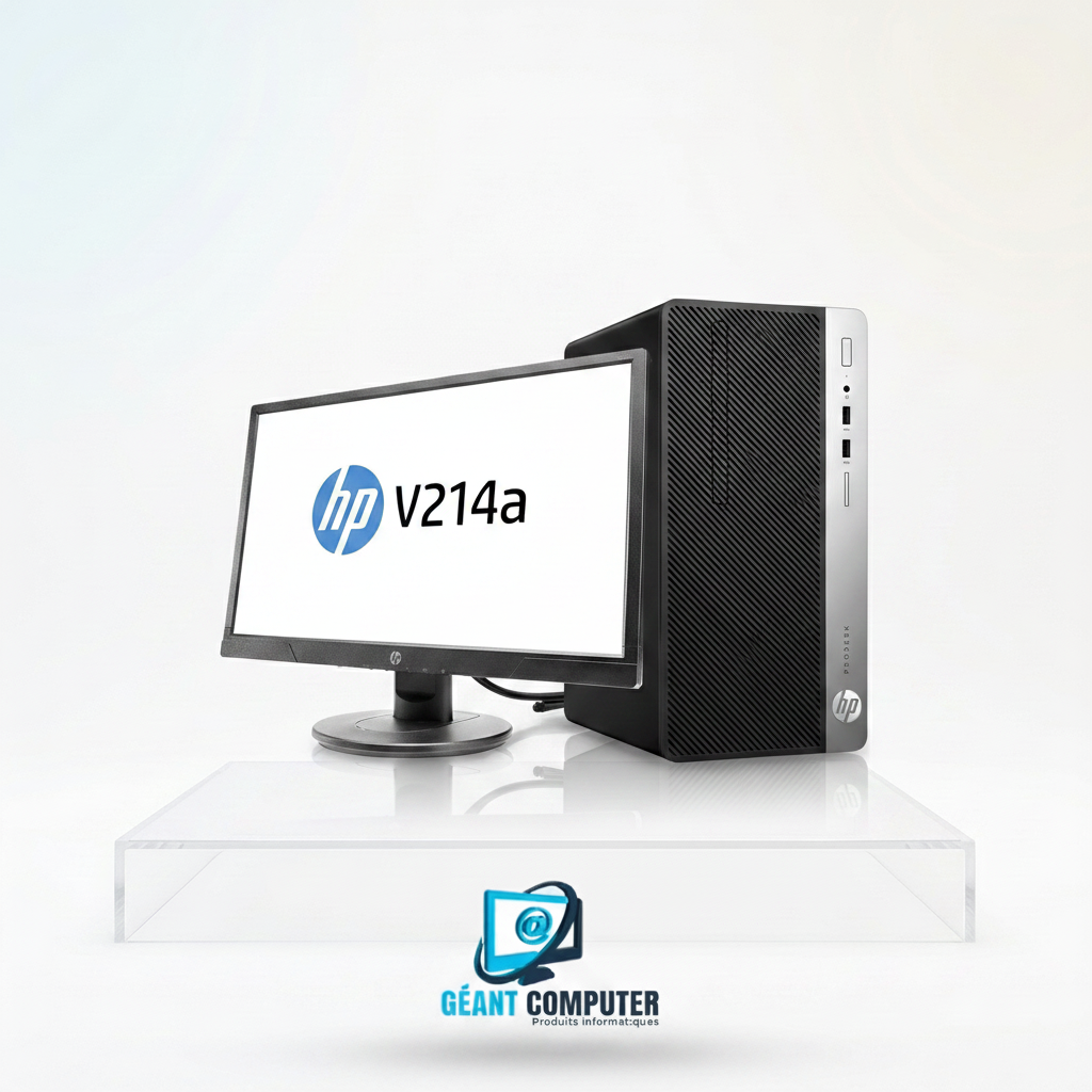 PC BUREAU HP ProDesk 400 G6 i7 8EME 4Go/1To  Avec Ecran
