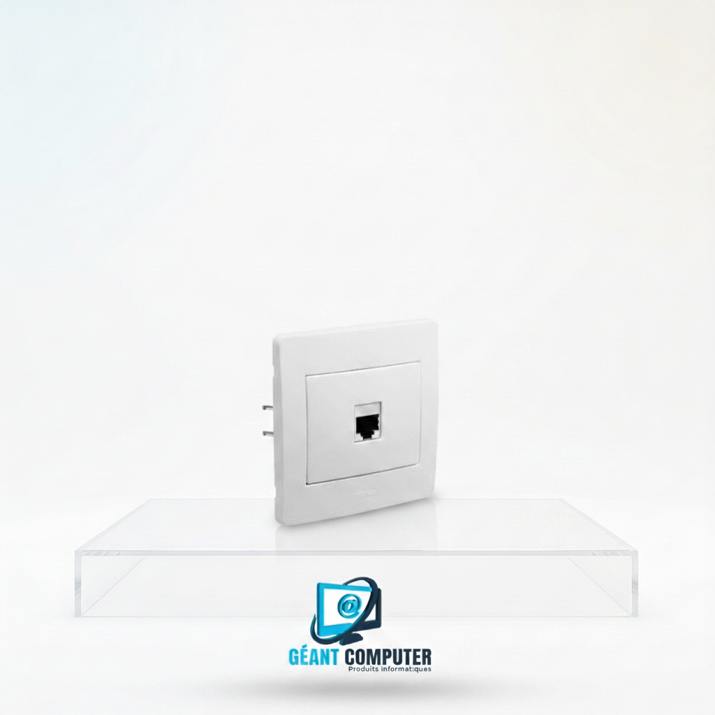 PRISE RJ45 CAT6 GALAXY BLANC (IA)