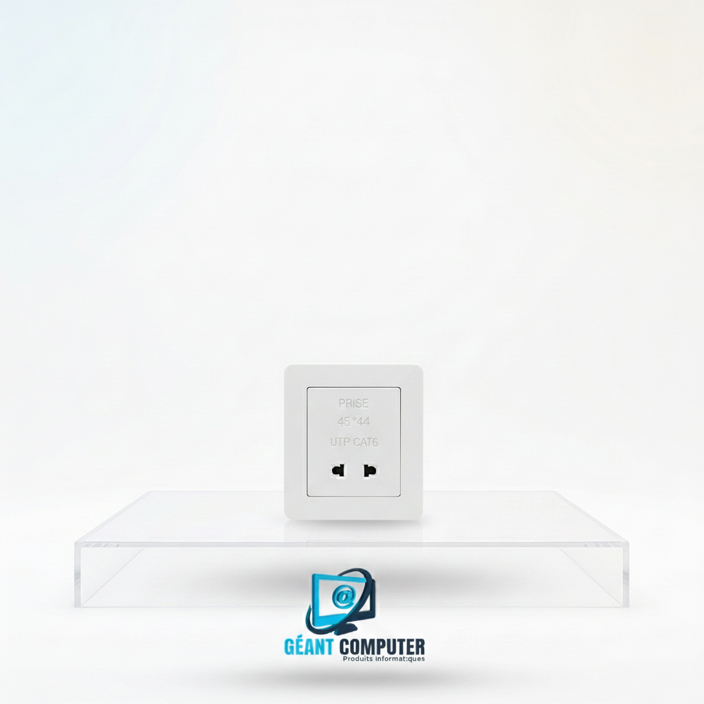 PRISE RJ45 45*45 UTP CAT6 (IA)