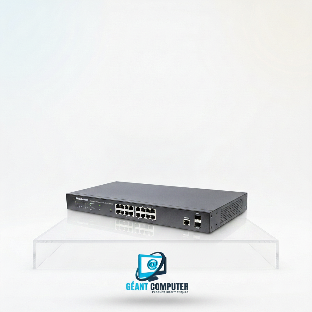 SWITCH POE 16 PORTS GIGABIT DIGITAL VISION (IA)