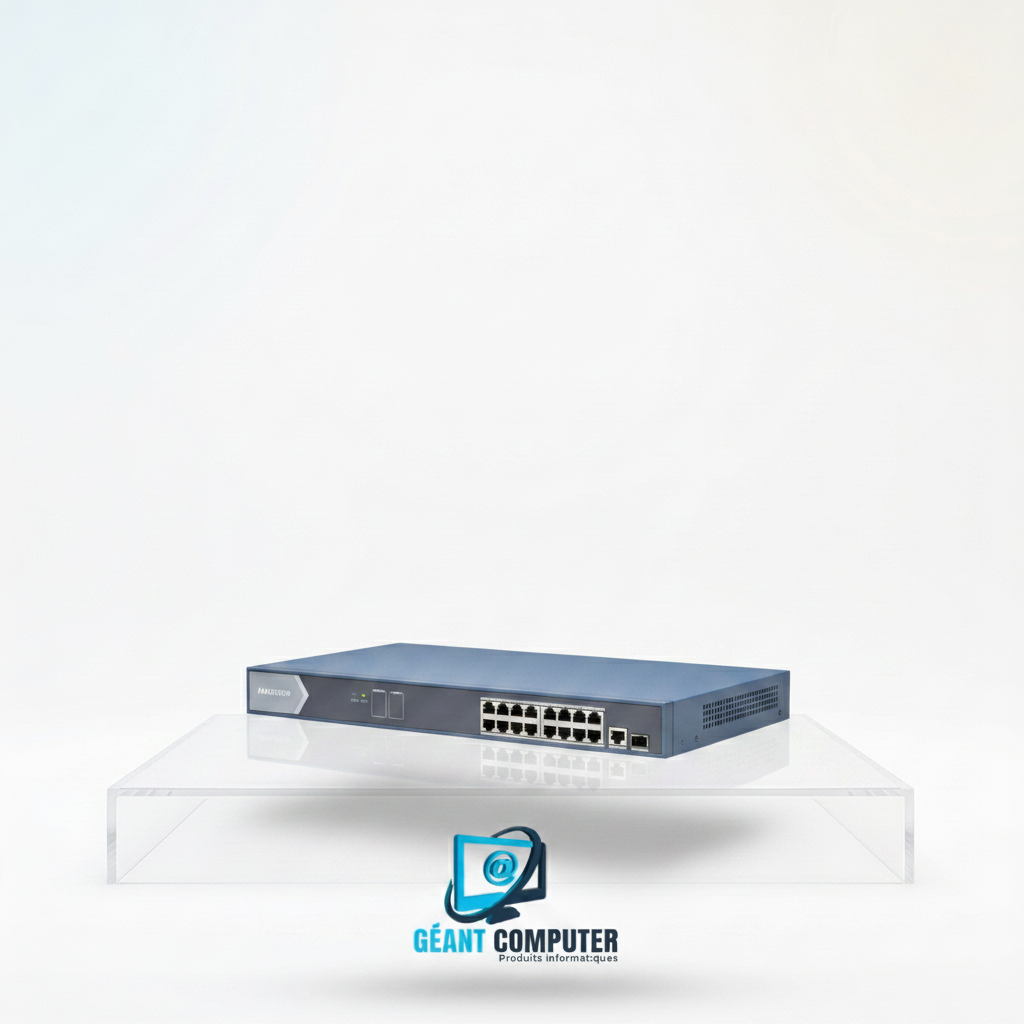 SWITCH HIKVISION 16 PORTS POE GIGABIT DS-3E0518P-E (IA)
