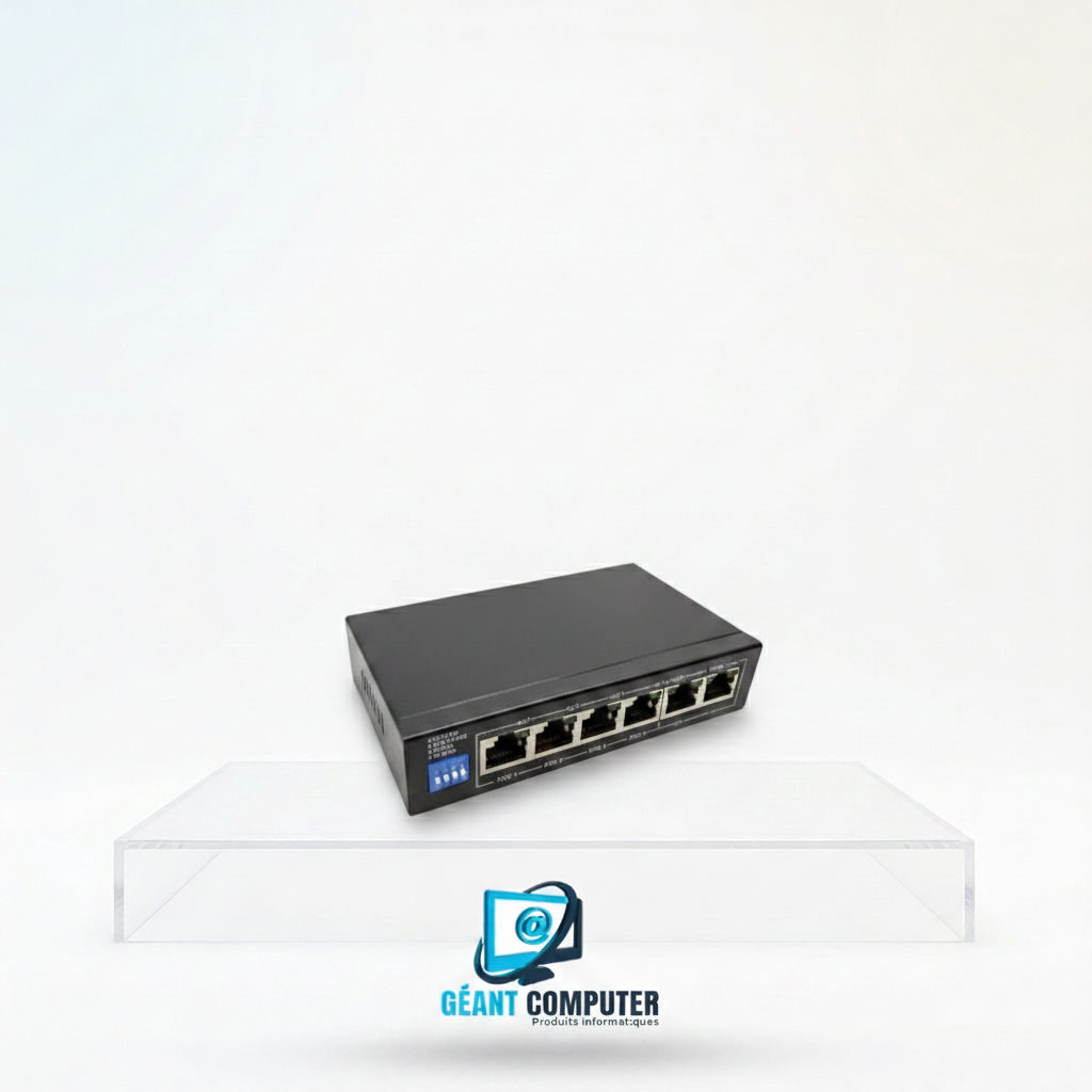 SWITCH POE 4 PORTS  DIGITAL VISION (IA)