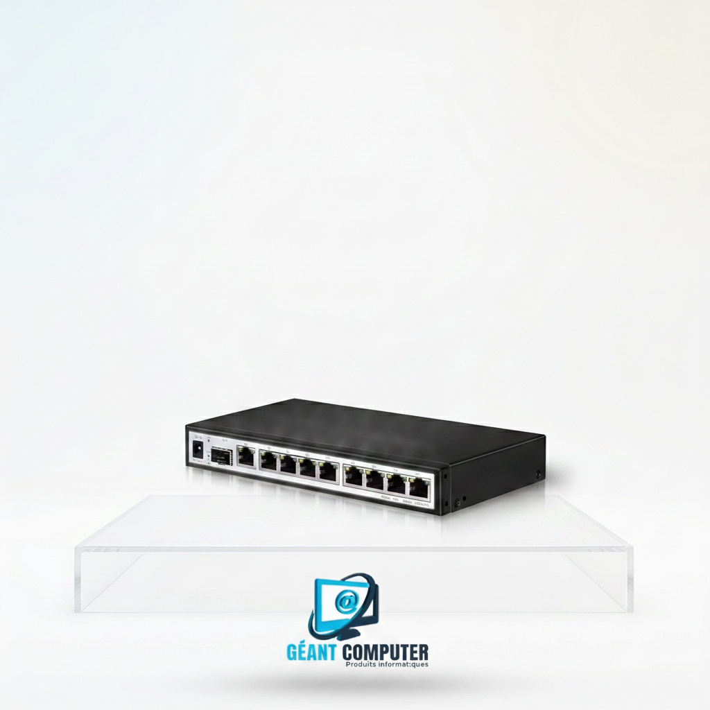 SWITCH POE 8 PORTS GIGABIT DIG