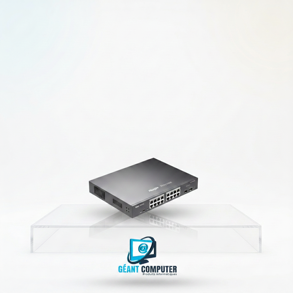 SWITCH 18 Ports + 2 Ports Gigabit SFP PoE RG-ES218GC-P Smart Cloud (IA)