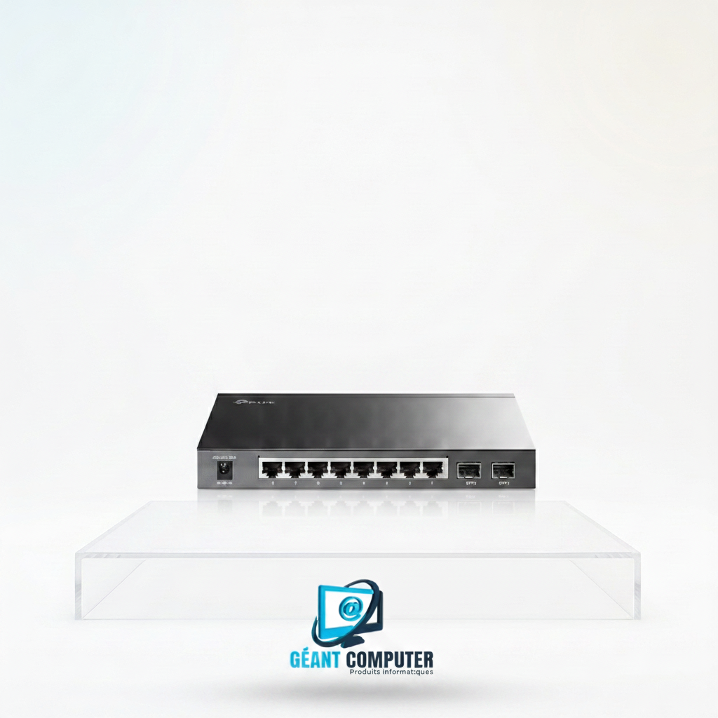 SWITCH TP-LINK 8 PORTS SMART GIGABIT POE 2 SFP TL-SG2210P (IA)
