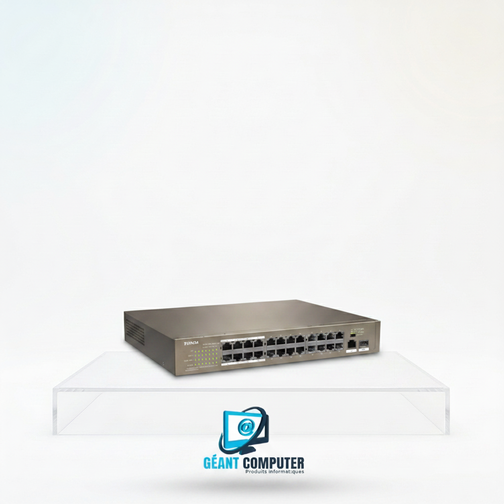 SWITCH TENDA 24 PORTS PoE TEF1126P-24-250W (IA)
