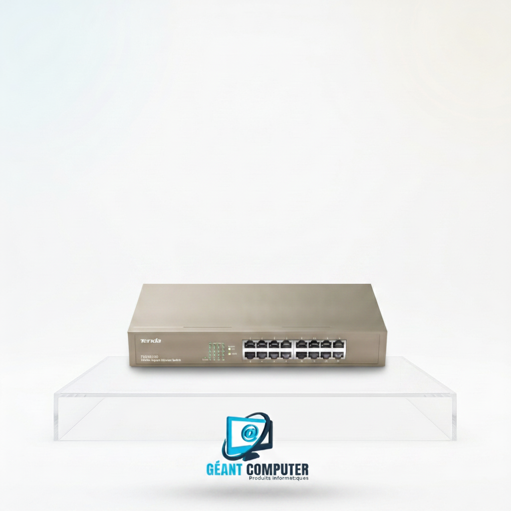 SWITCH TENDA 16 PORTS GIGABIT TEG1016D RACKABLE (IA)