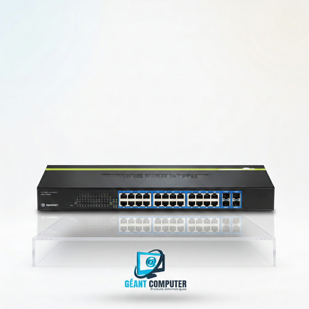 SWITCH TRENDNET ETHERNET 24 PORTS TDTEGS24G