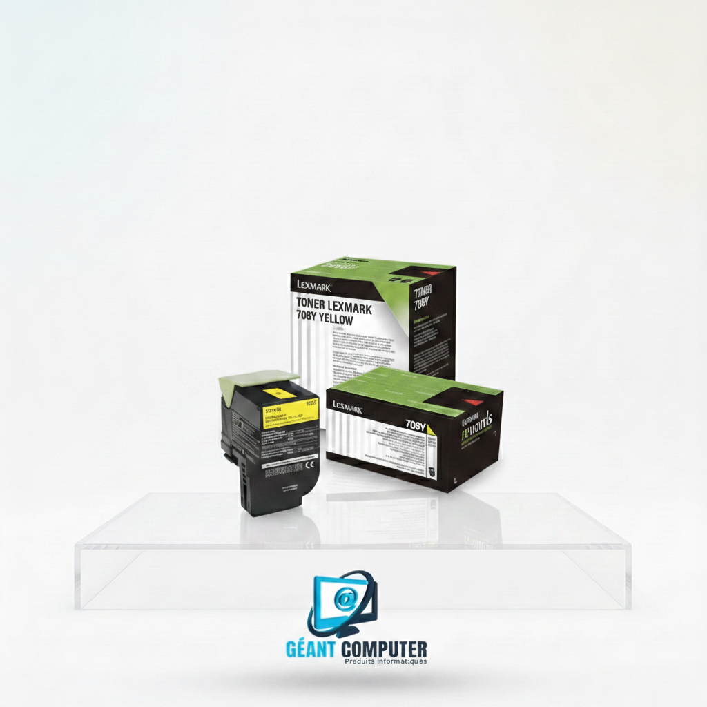 Toner Lexmark 708Y Yellow CS3 Original