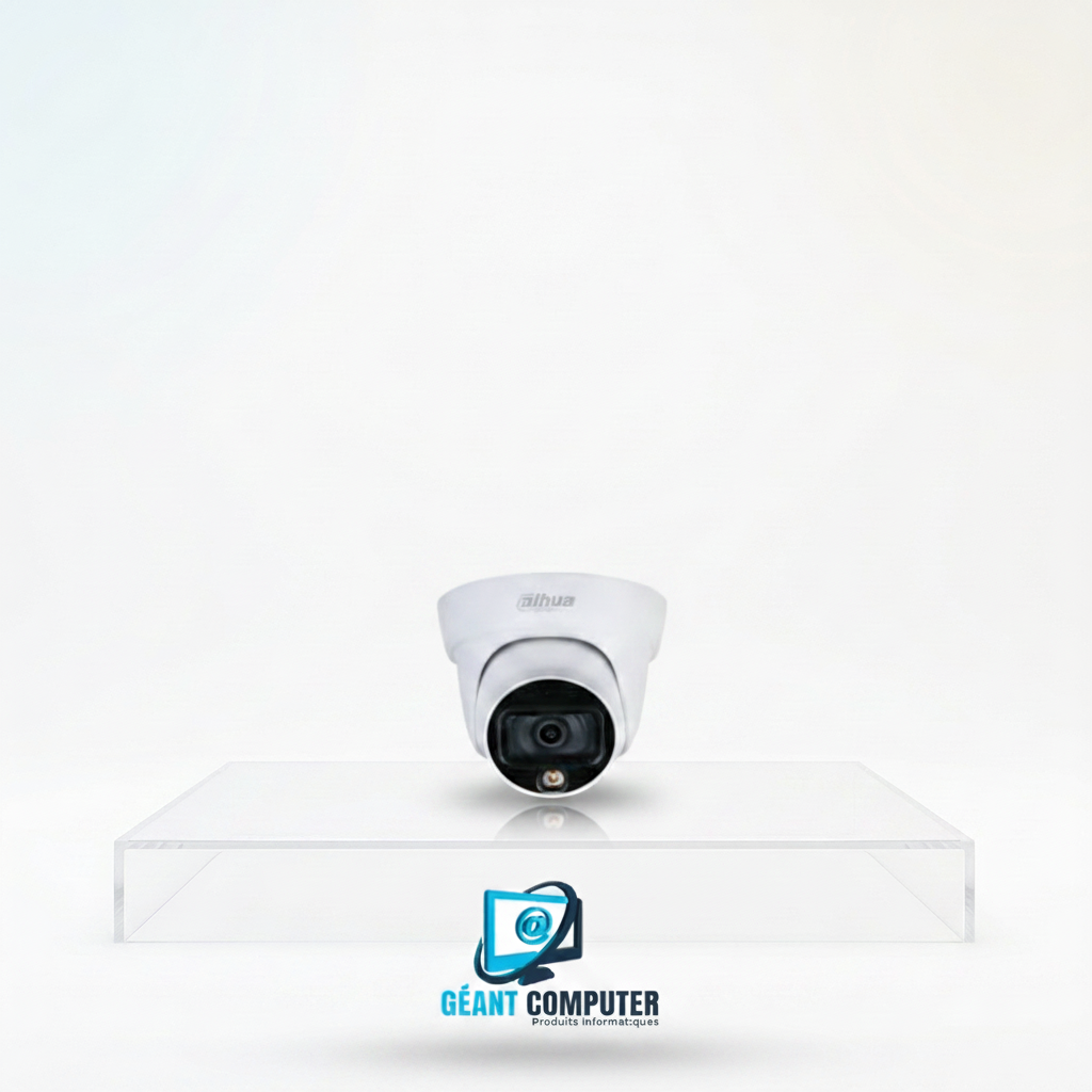 CAMERA DAHUA 5M DOME COULEUR
DH-HAC-HDW1509TLQP-LED (IA)