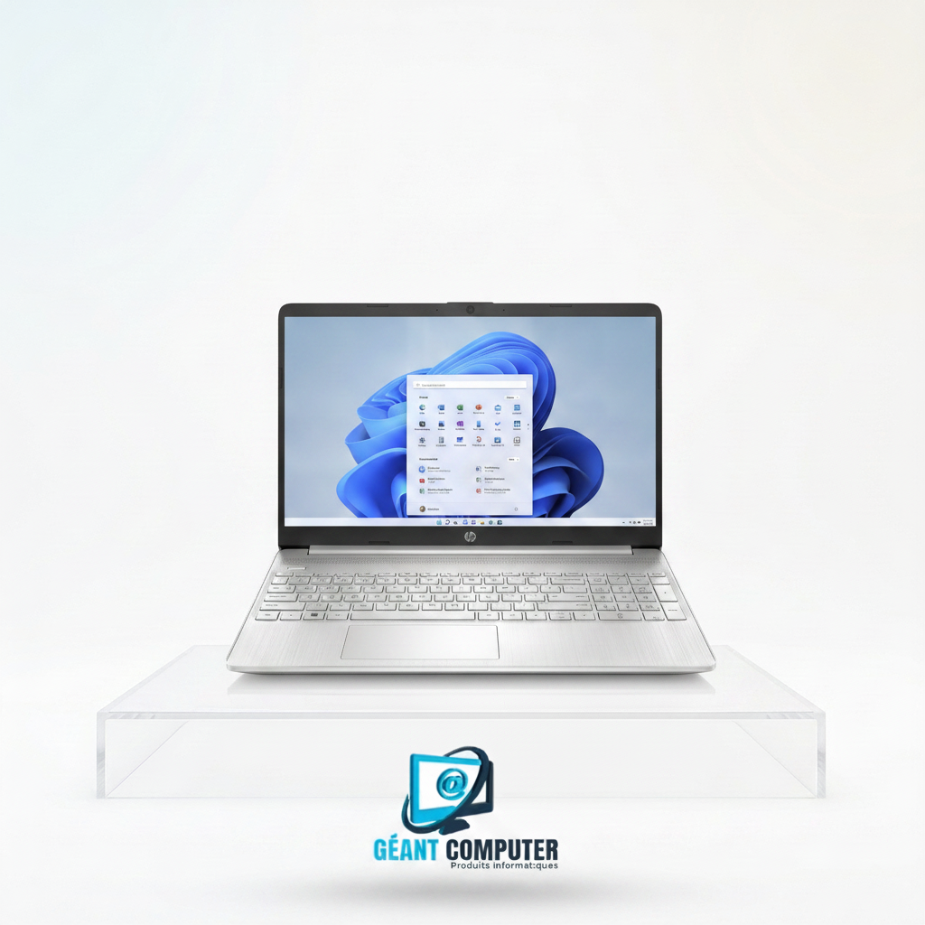 Pc Portable Ryzen 5 HP 15s-eq3001nk  AMD  5625U  8GO 512GO (6D6Y3EA) 