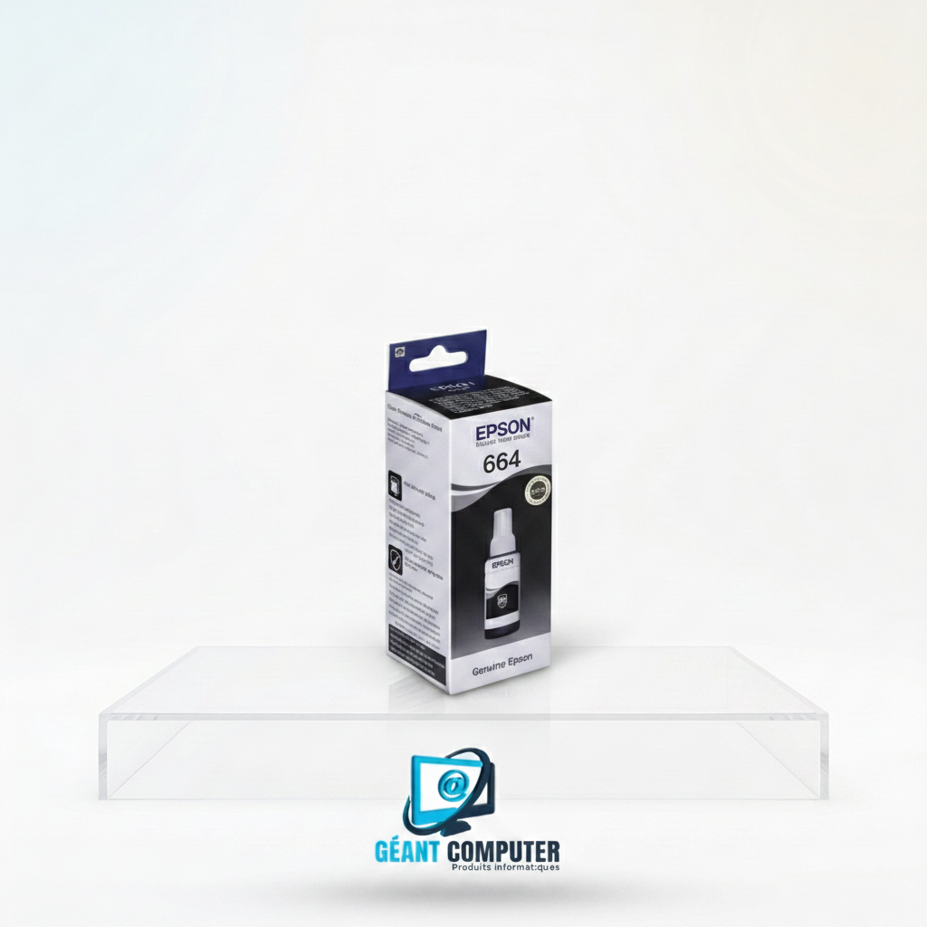 ENCRE EPSON 664 BLACK Compatible avec les imprimantes jet d encre Epson Ecotank ET-14000, (IA)