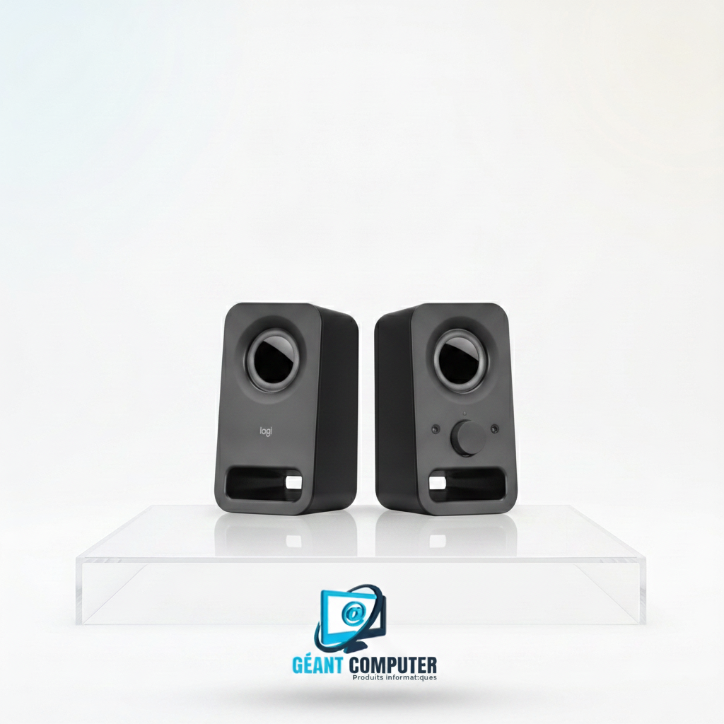 Logitech® Z150 Multimedia Speakers - MIDNIGHT BLACK - 3.5 MM - N/A - EU-400
980-000814