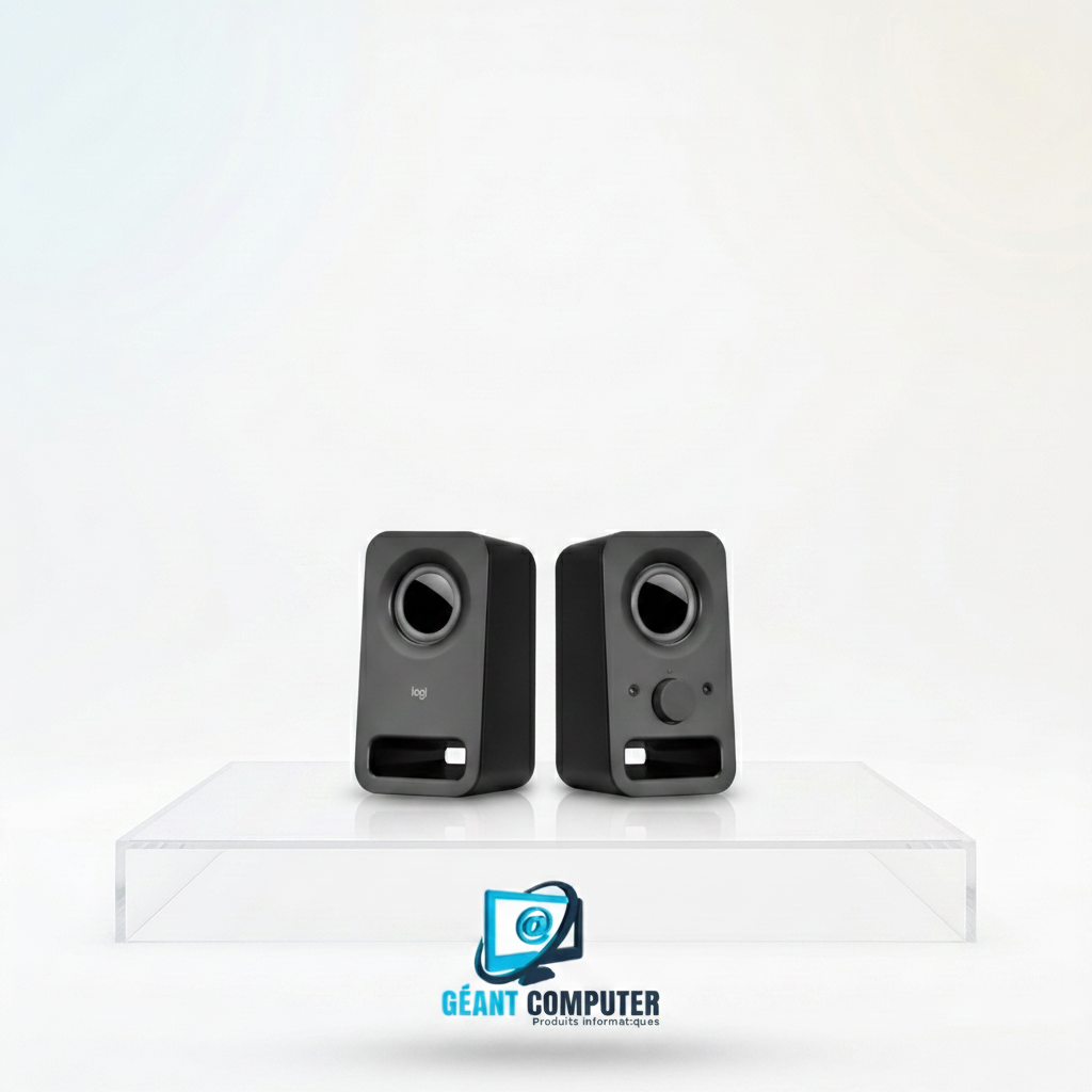 Logitech® Z150 Multimedia Speakers - MIDNIGHT BLACK - 3.5 MM - N/A - EU-400
980-000814