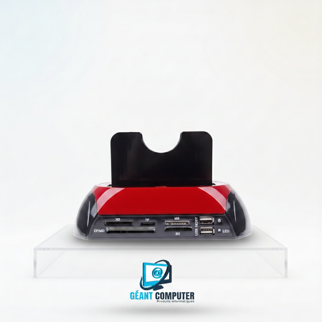 STATION D'ACCEUIL HDD ALL IN ONE USB 2.0 
2.5 & 3.5 IDE SATA (IA)