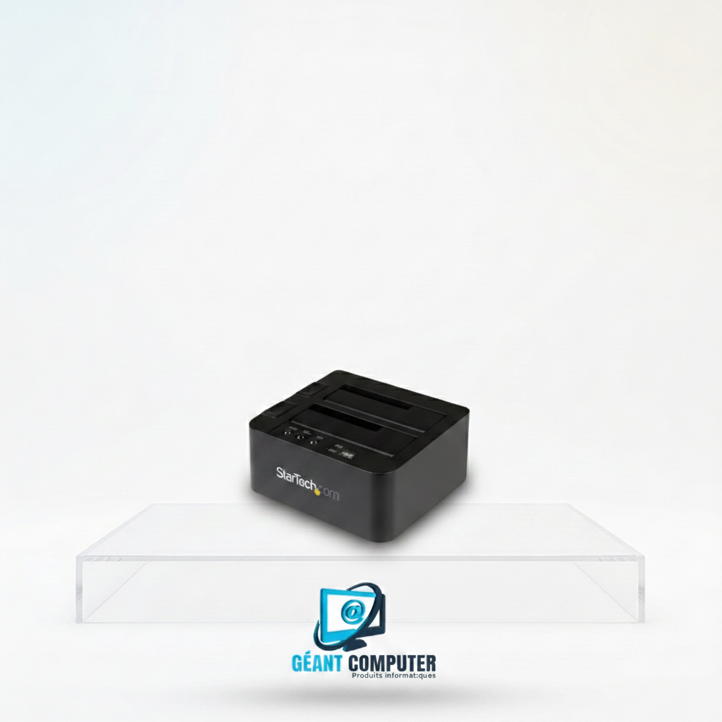 Station d'accueil disqu dur Duplicateur - Pour HDD/SSD SATA de 2,5" ou 3,5" (SDOCK2U313R) (IA)