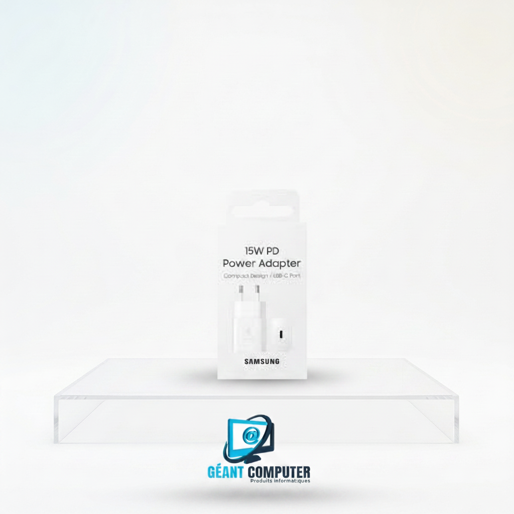 CHARGEUR SAMSUNG 15W COMPLET (IA)