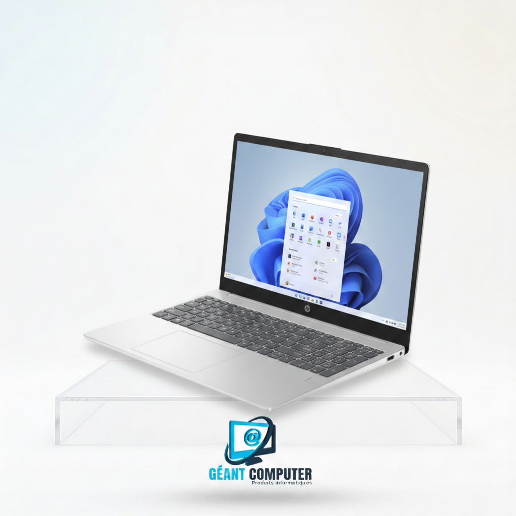 Ordinateur portable HP 15-fd0307nk (A29VDEA)
Intel® Core™ i7-1355U (jusqu’à 5,0 GHz avec la technologie Intel® Turbo Boost, 12 Mo de mémoire cache L3, 10 cœurs, 12 threads)