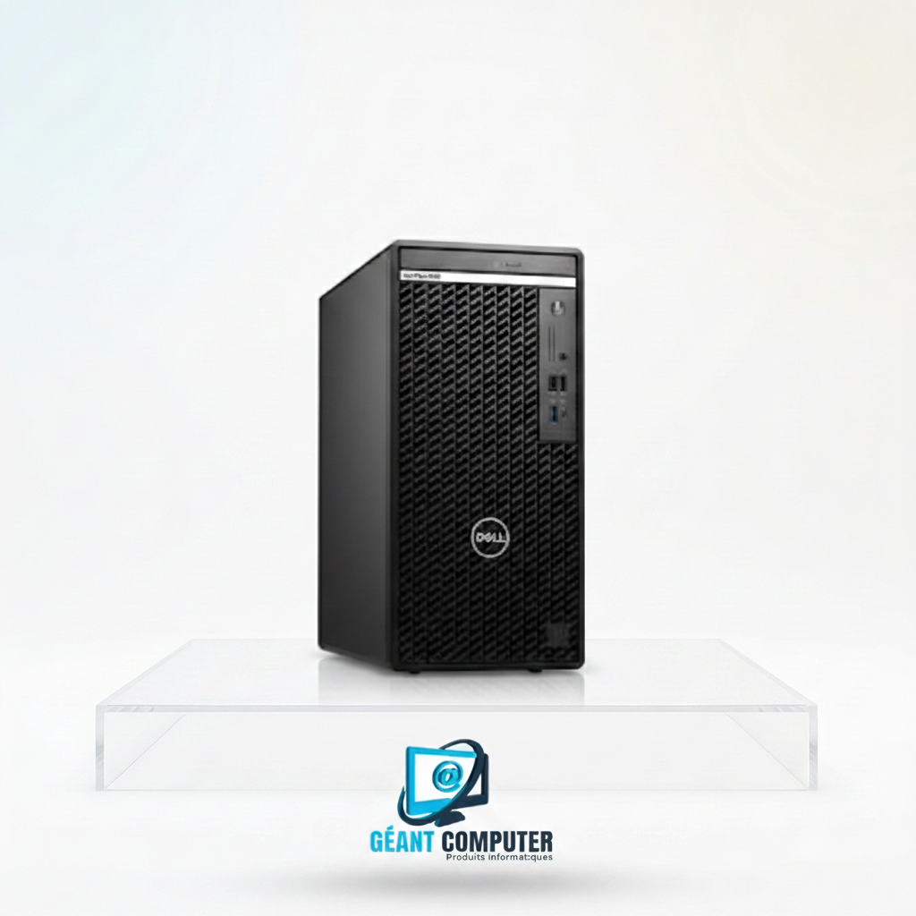 UNITE CENTRAL Dell OptiPlex 5000 Tour
Intel® Core™ i7-12700
RAM: 8GB DDR4
Disque dur: 512GB SSD PCIe NVMe