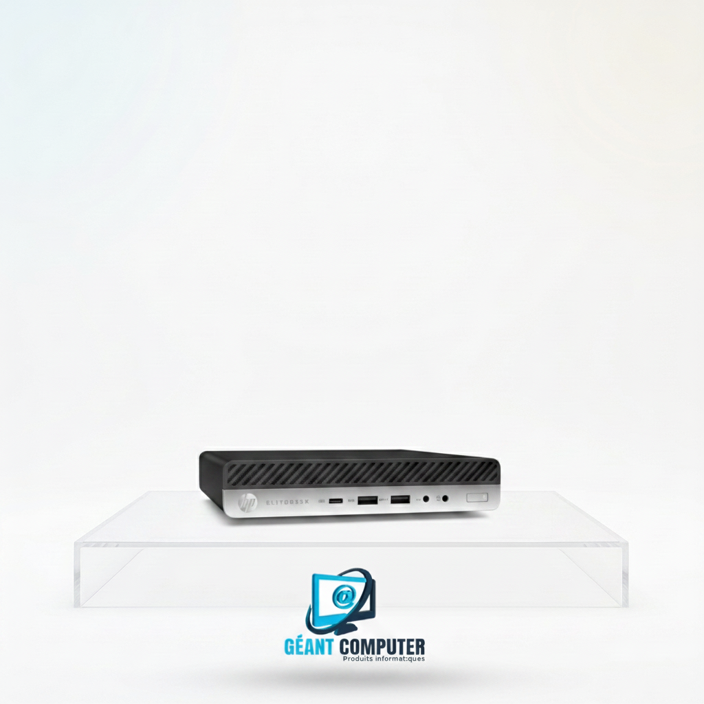 UNITE CENTRALE HP MINI I5 6EME GEN ELITEDESK 800 G3 MINI 35W
8Go - 256Go (IA)