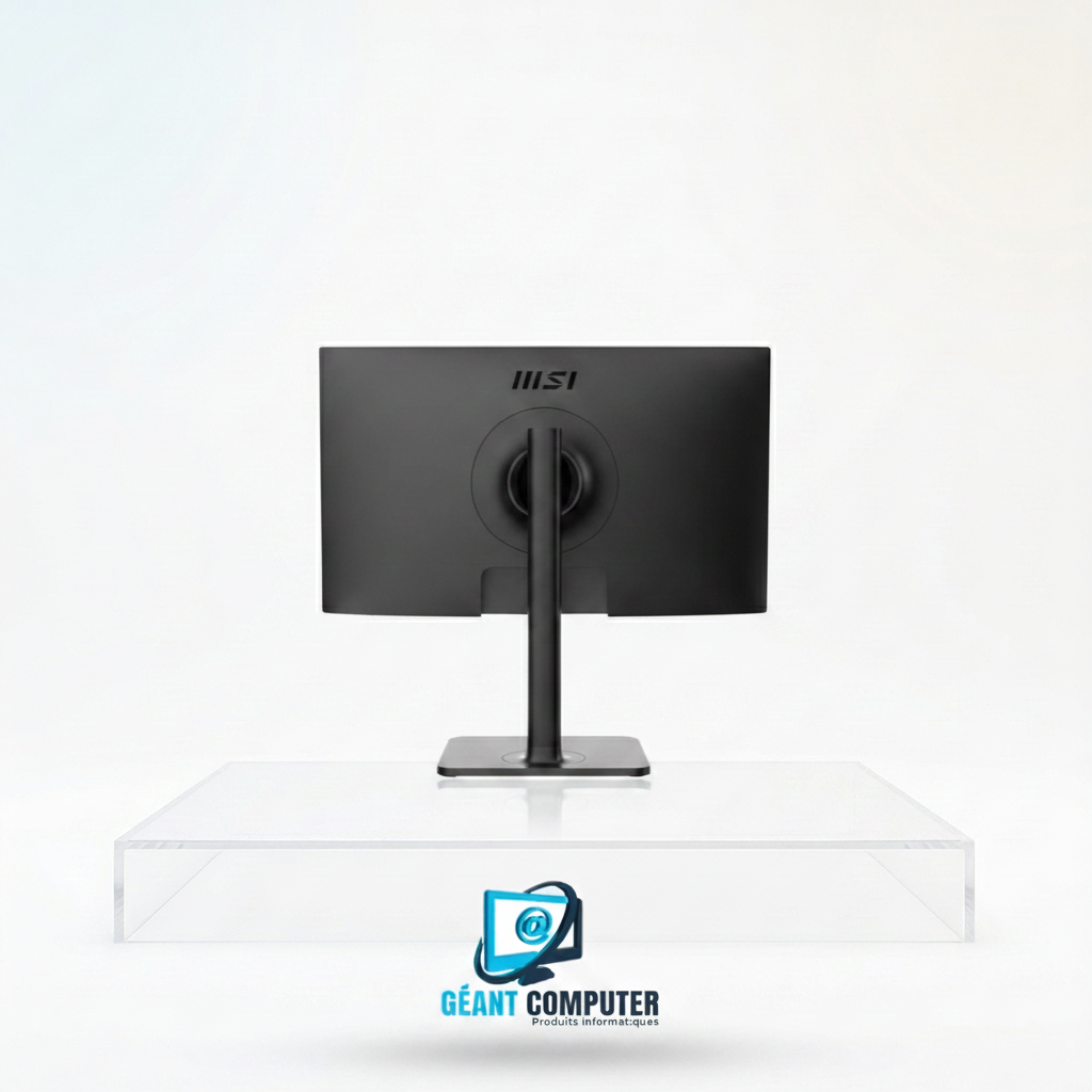 Ecran MSI Modern MD241P 23.8" IPS Full HD 1920 x 1080p 75 Hz
Connecteurs : Haut-parleur 2x 1W – HDMI 1.4 – 1x Type-C (IA)