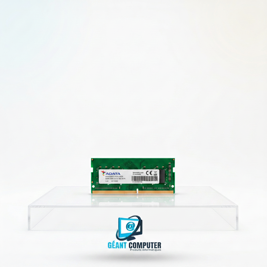 BARETTE MEMOIRE DDR4 16Go PC PORTABLE 3200 GHz ADATA AD4S320016G22 (IA)