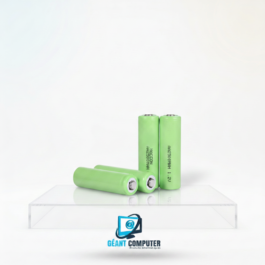 PILE RECHARGABLE AA VERT (IA)