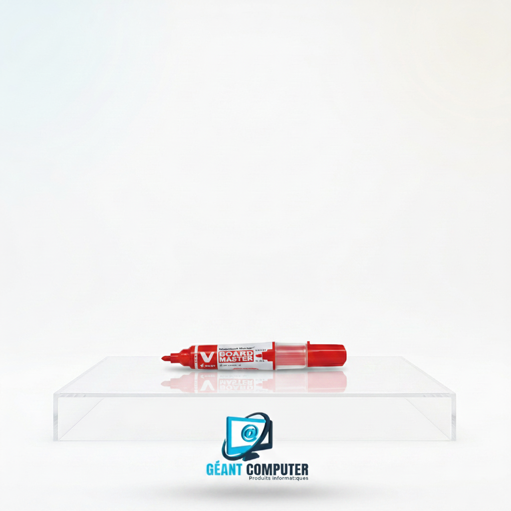 MARQUEUR TABLEAU RECHARGABLE ROUGE