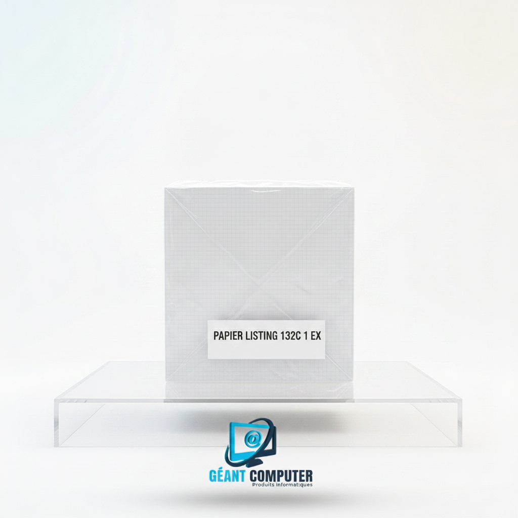 PAPIER LISTING 132C 1 EX