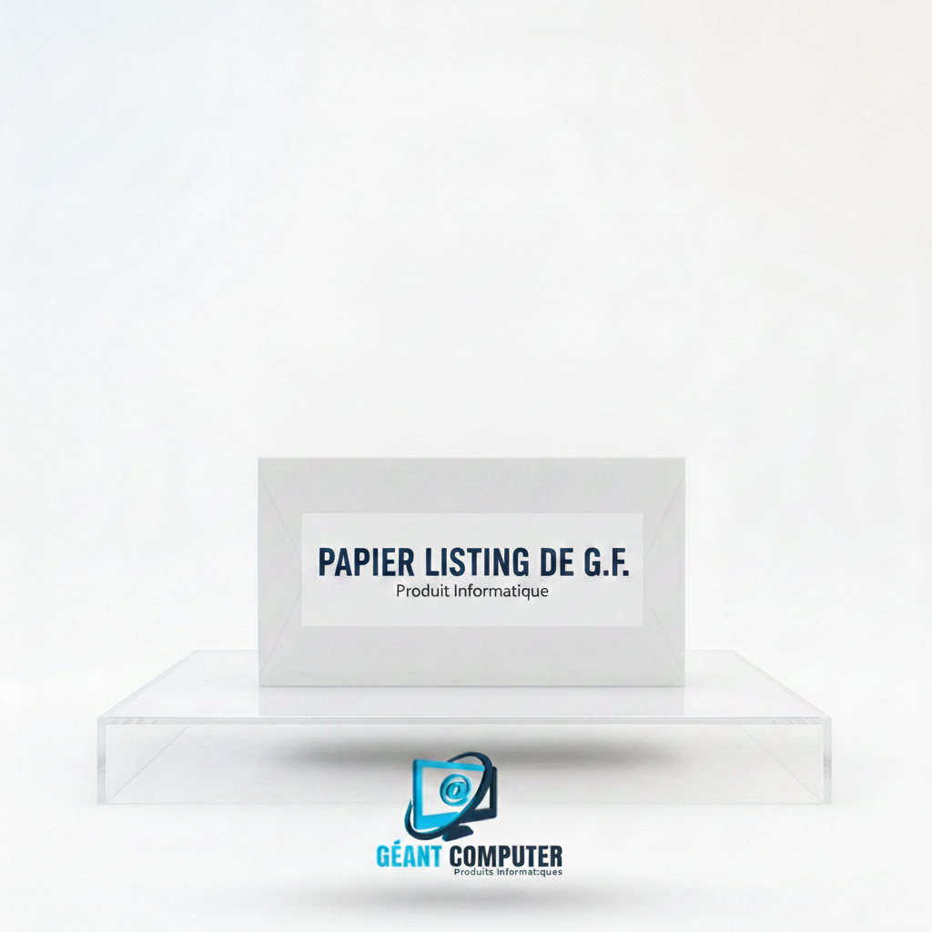 PAPIER LISTING DE G.F