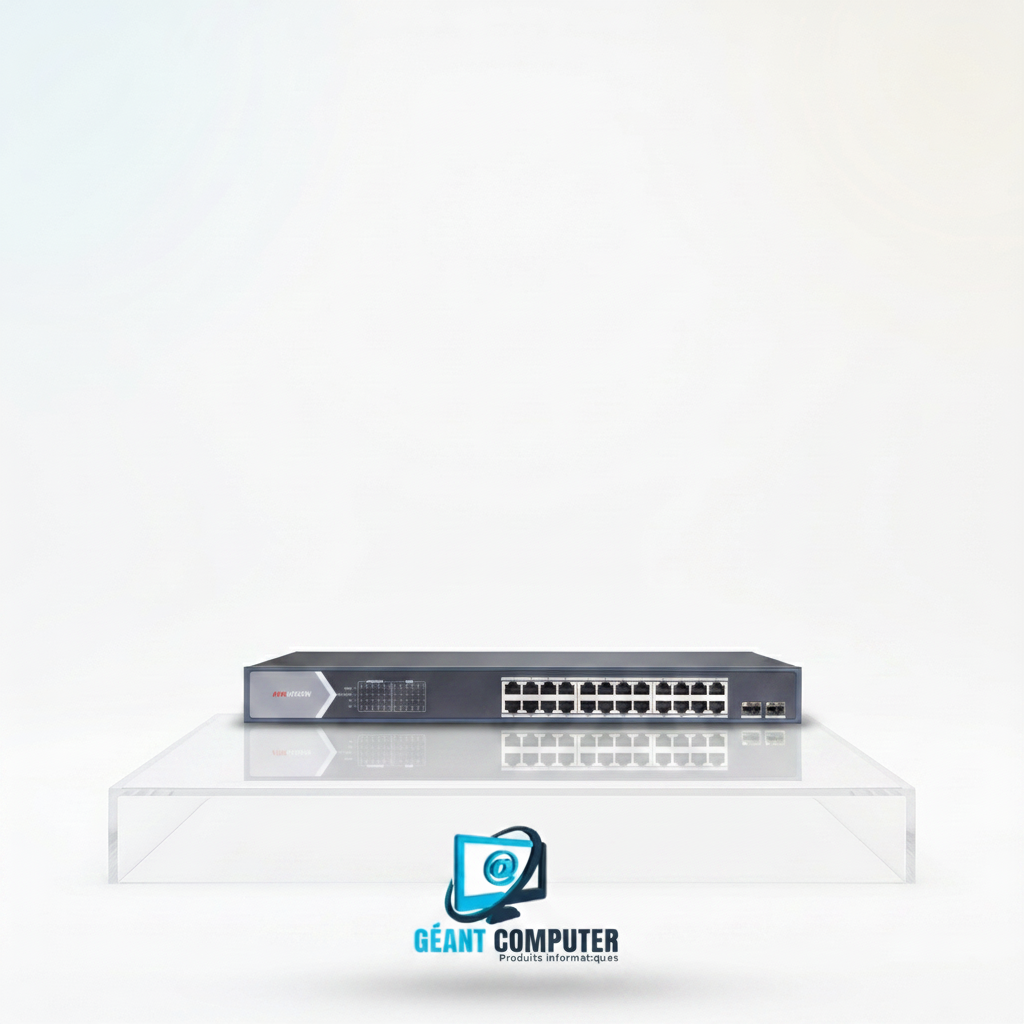 SWITCH HIKVISION DS-3E0526P-E/M  24 Ports 10/100/1000 POE (IA)