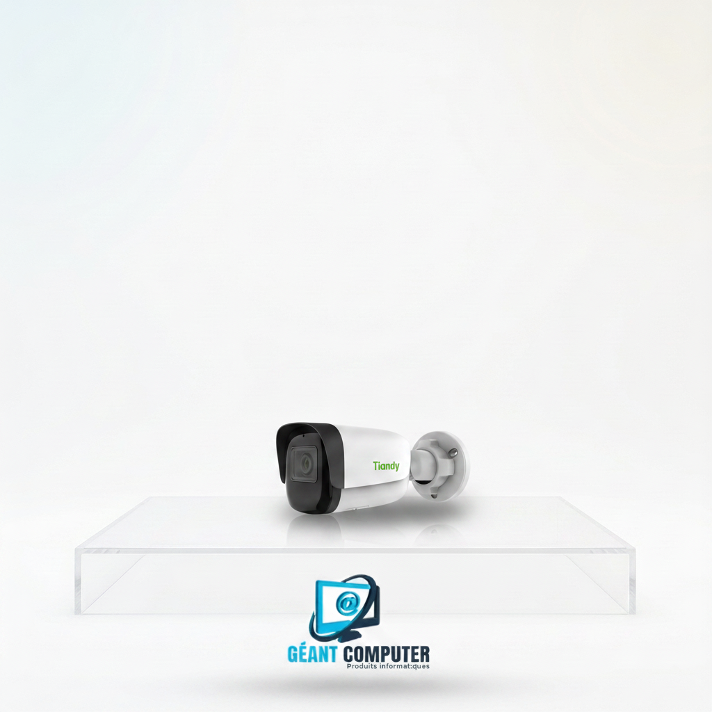 Camera Tiandy Etanche IP 5MP TC-C35WS Spec:15/E/Y/M/H/2.8MM/V4.0  Fixed Starlight IR Bullet Camera (IA)