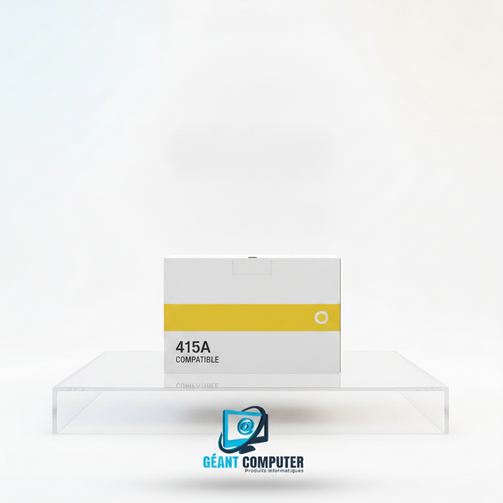 Toner HP 415A  W2032A Yellow avec Puce Adaptable Eurotoner (IA)