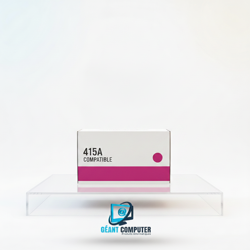 Toner HP 415A W2033A Magenta avec Puce Adaptable Eurotoner (IA)