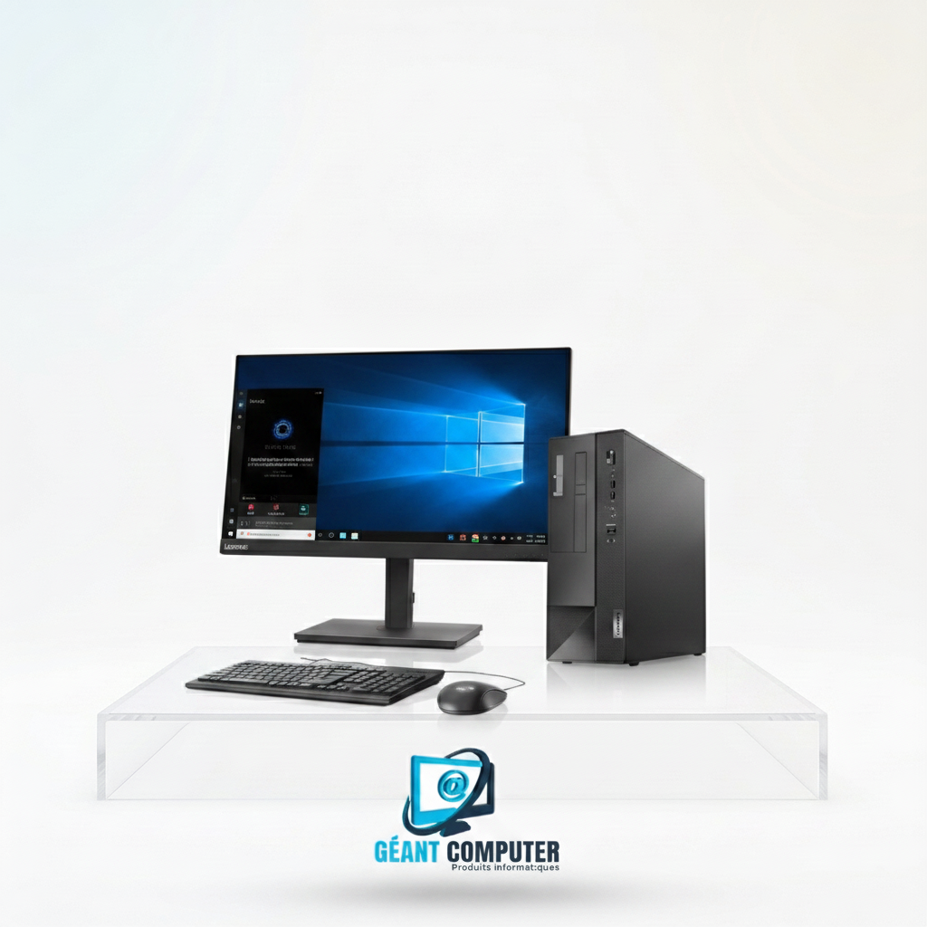 Pc Bureau Lenovo ThinkCentre M80t Gen 3 Core i5 12600 3.3 GHz - vPro  8 Go - 512 Go  12A0S02M00 + Ecran Lenovo ThinkVision 22"  E22-28  62B9MAT4EU (IA)