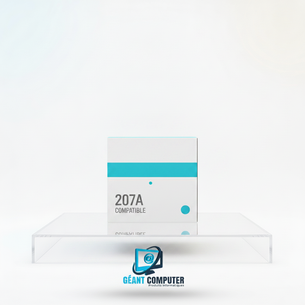 Toner HP 207A W2211A / W2111A Cyan Avec Puce G&G (IA)