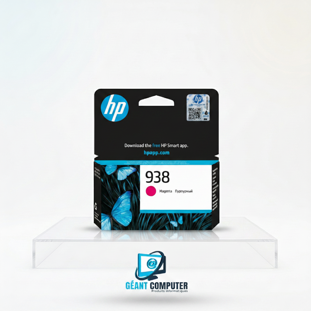 CARTOUCHE HP 938 Magenta Original Ink Cartridge 4S6X6PE (IA)