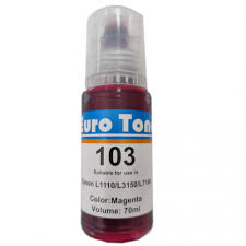 Bouteille Epson 103 Magenta Eurotoner