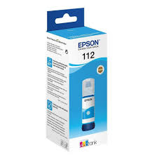 Bouteille Epson 112 Cyan Original
