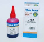 Bouteille HP GT52 Magenta Eurotoner