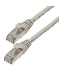 CABLE CORDON BRASSAGE 0.5M CAT6 GRIS