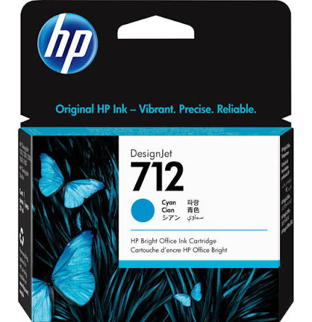 Cartouche HP 712 Cyan