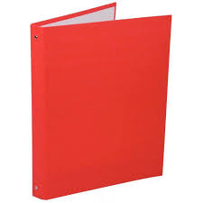 CLASSEUR PLASTIFIER ROUGE