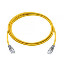 CORDON RESEAU 0.5M JAUNE UTP CAT6