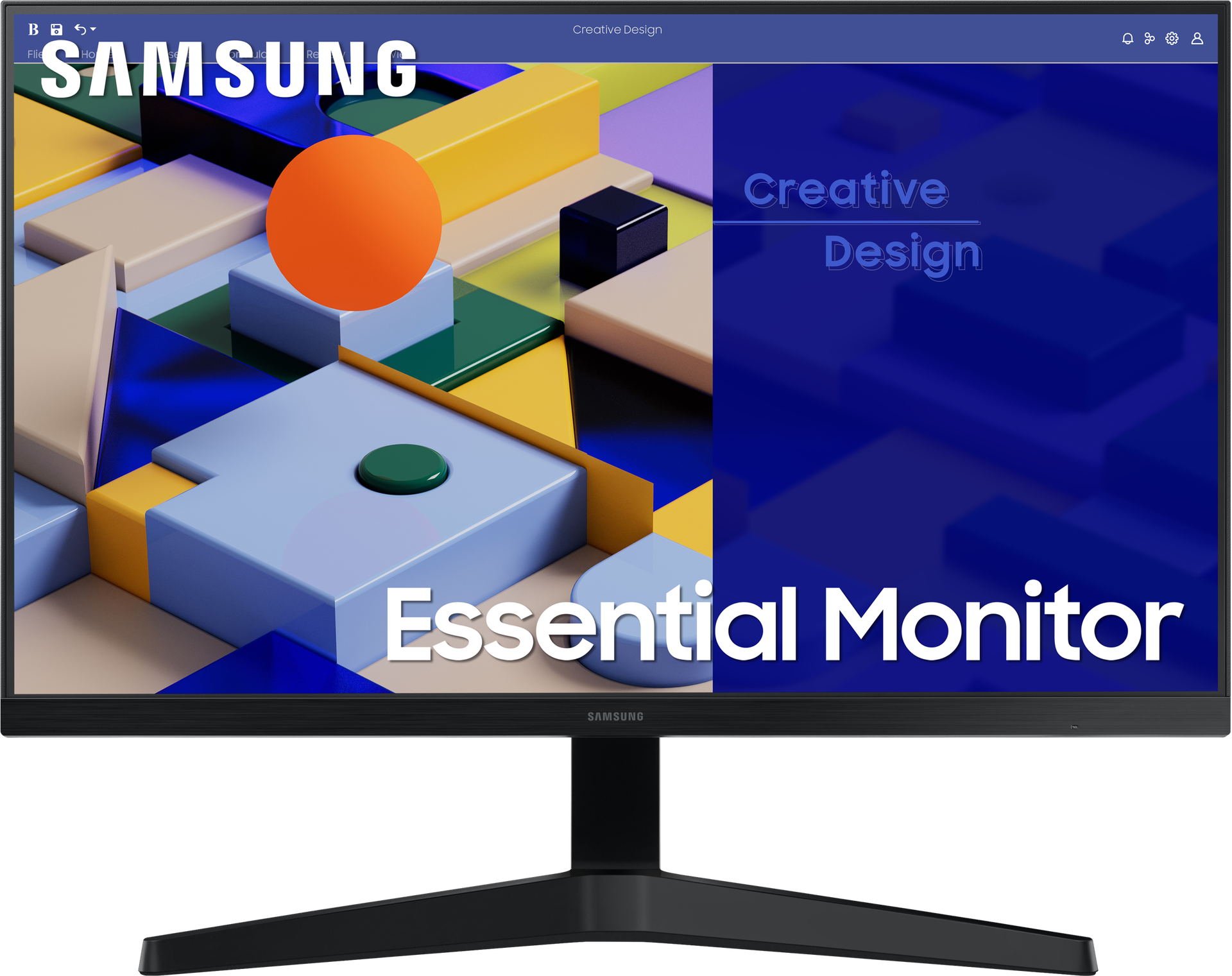 Ecran Samsung 24" Essential S3 S31C Flat Full HD (LS24C310EAMXZN)