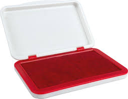ENCREUR A TOMPON POUR CACHET ROUGE