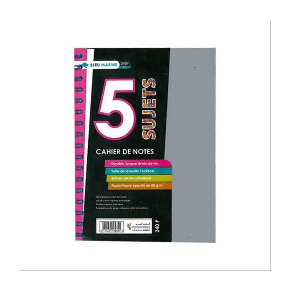Cahier 5 Sujet A4 — photo 2