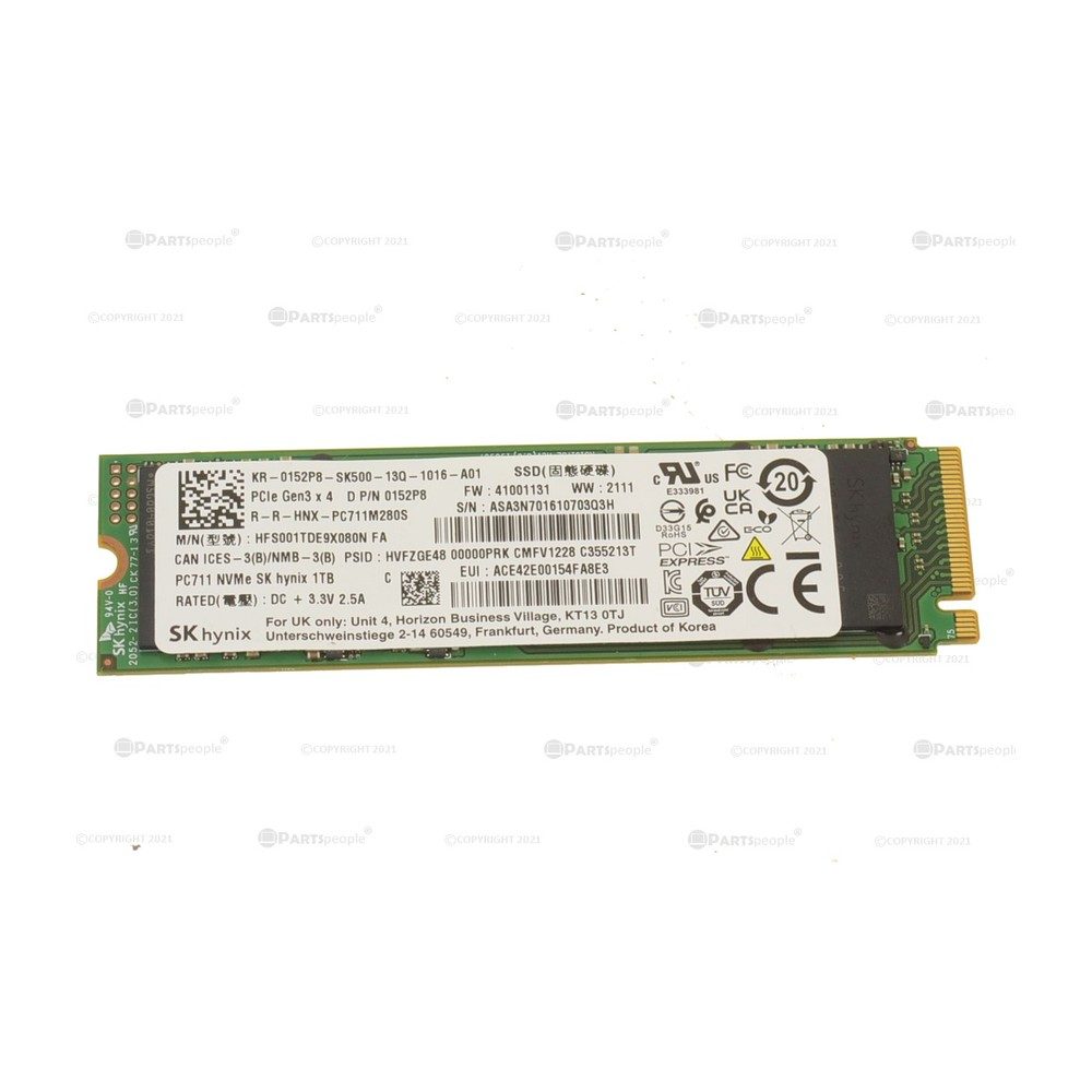 SSD 1To M2 Nvme Occasion Sk Hynix  