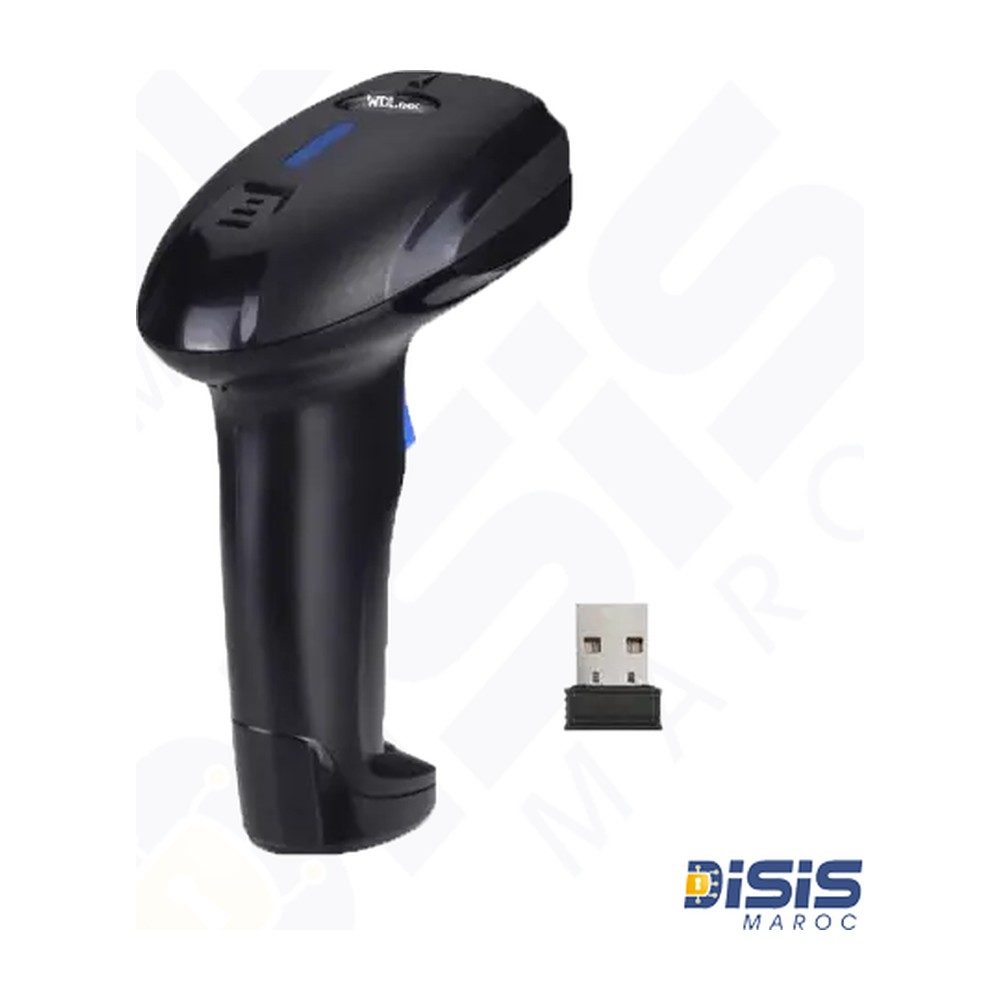 Lecteur Code à Barre Sans Fil 1D & 2D W-Dlink WD9000