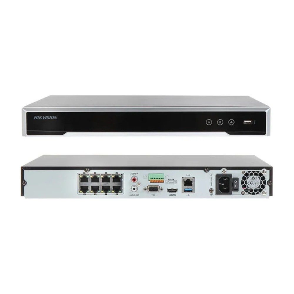 NVR Hikvision 8 Ports 4K PoE DS-7608NXI-K1/8P — photo 2